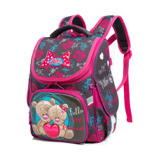 2021 Hard Sell Kids Children Cartoon Bear Waterproof Girls School Backpack